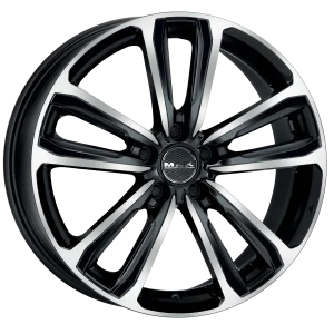 Mak Wheels – MAGMA – Black – 15″x6″ 25mm – Summer Wheels – F6050MMBM25EEG